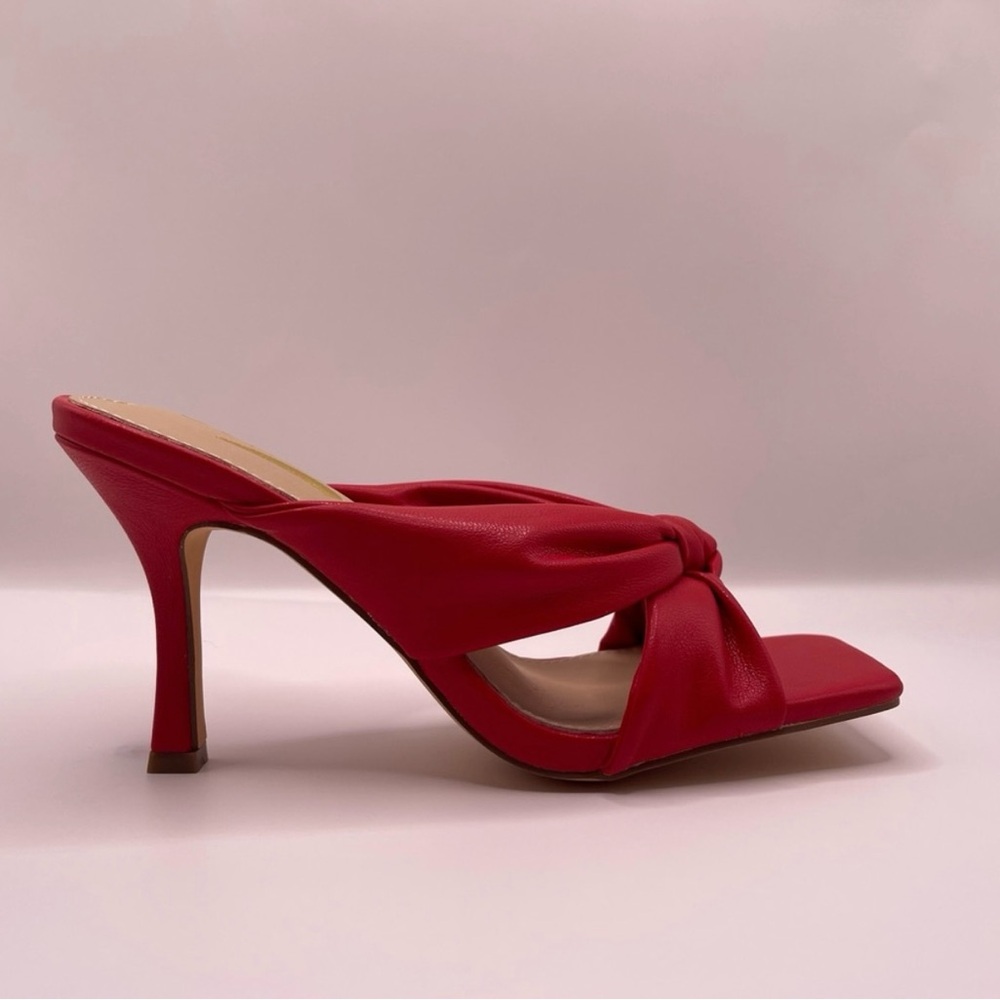 Elegant Red Women's Heels